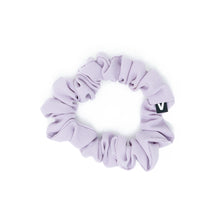 Colorful scrunchie hair ties